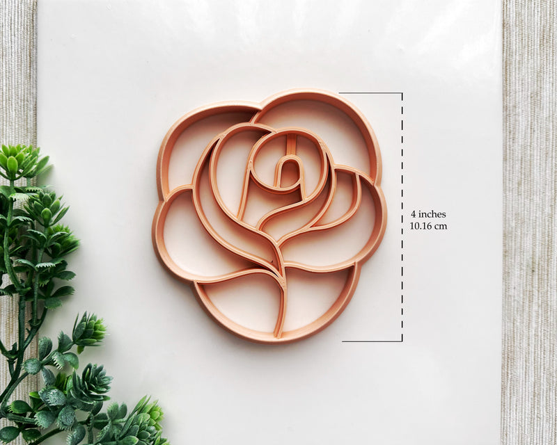 Rose Trinket Dish Cutter