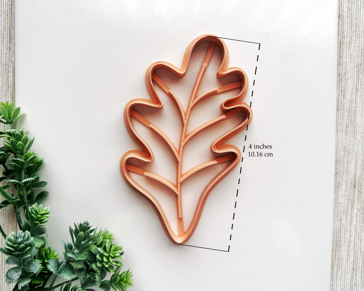 Oak Leaf Trinket Dish Cutter