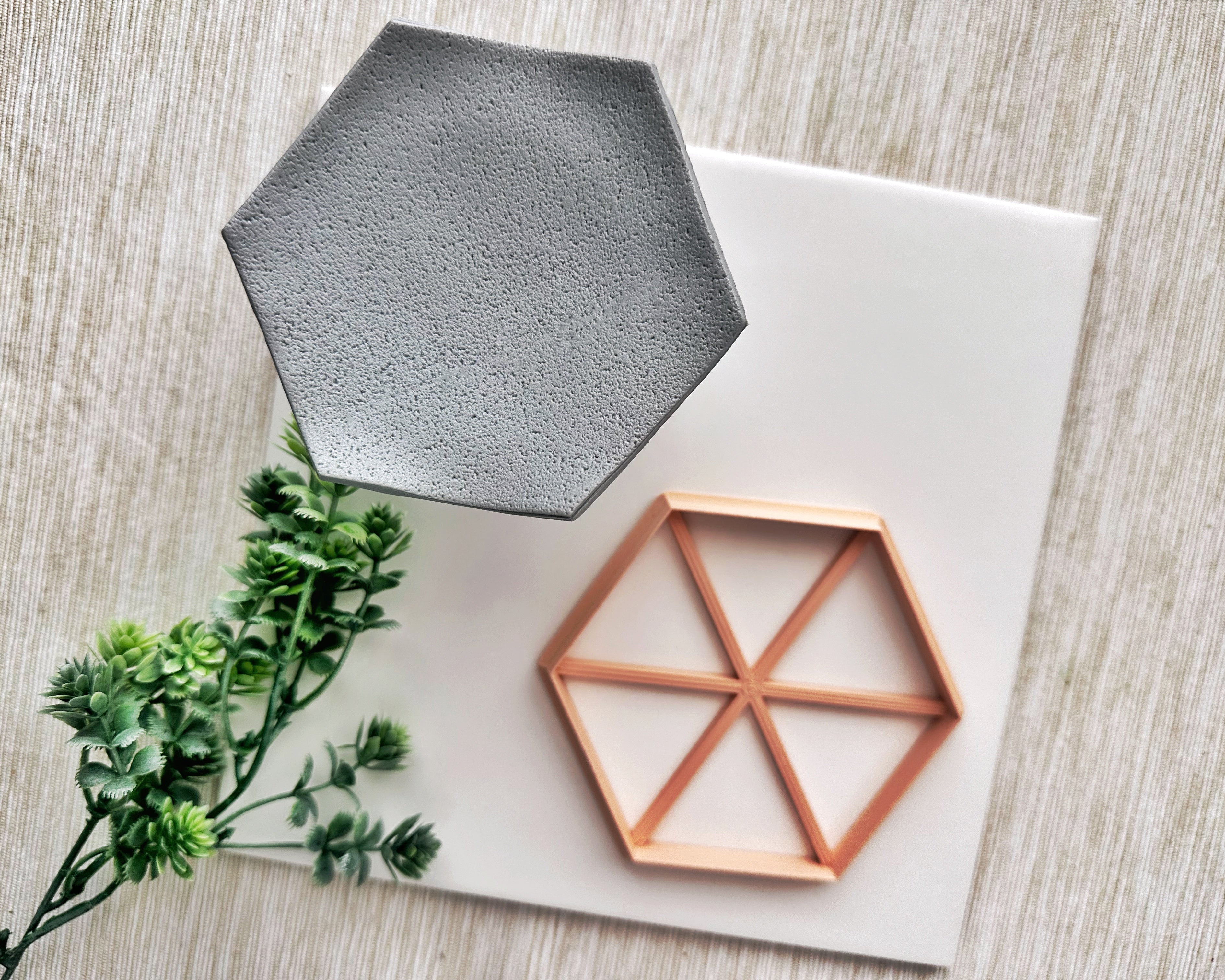 Hexagon Trinket Dish Cutter – BabylonCutters