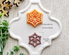 Cutout Round Snowflake Christmas Clay Cutter / September 1st Launch