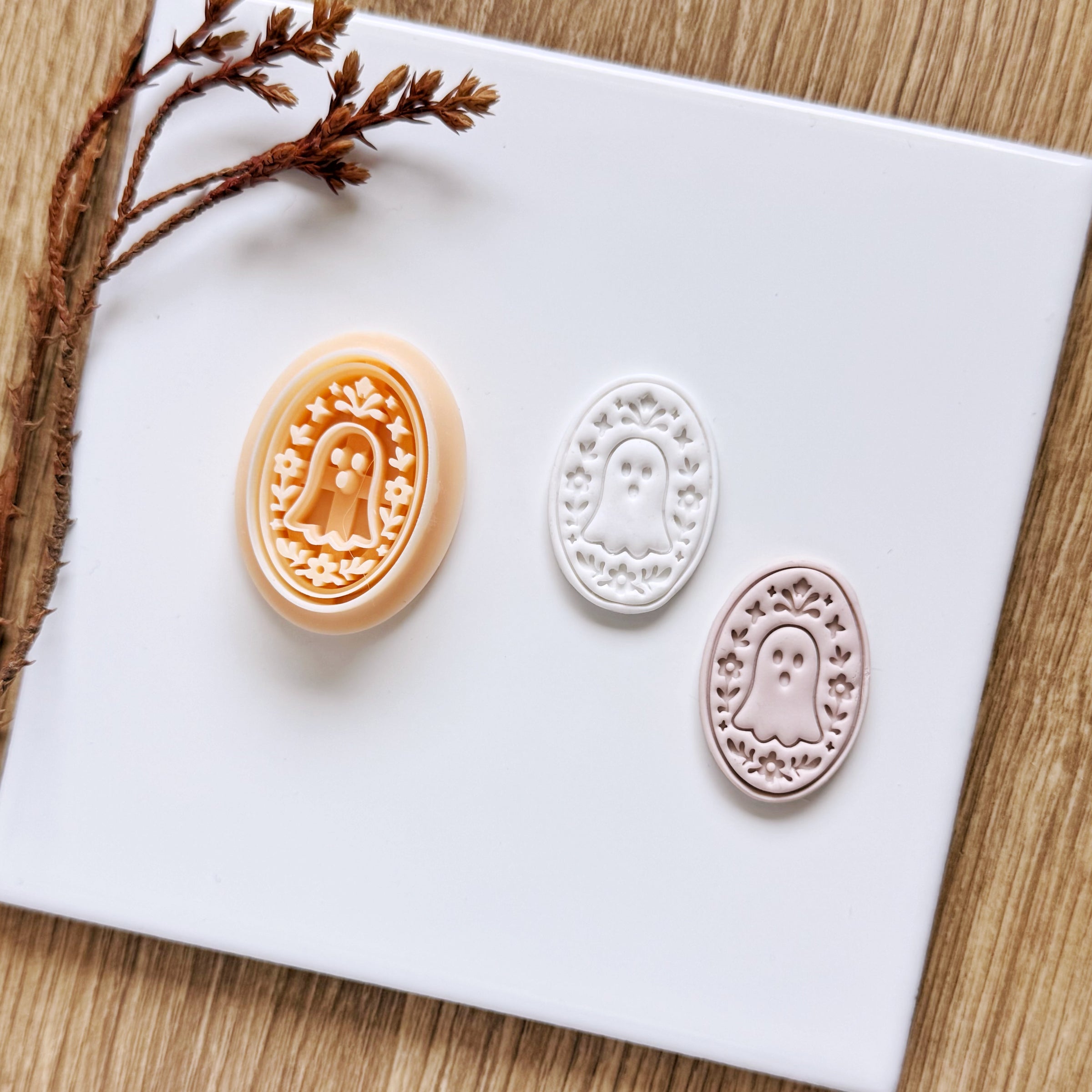 Ghost Cameo Clay Cutter