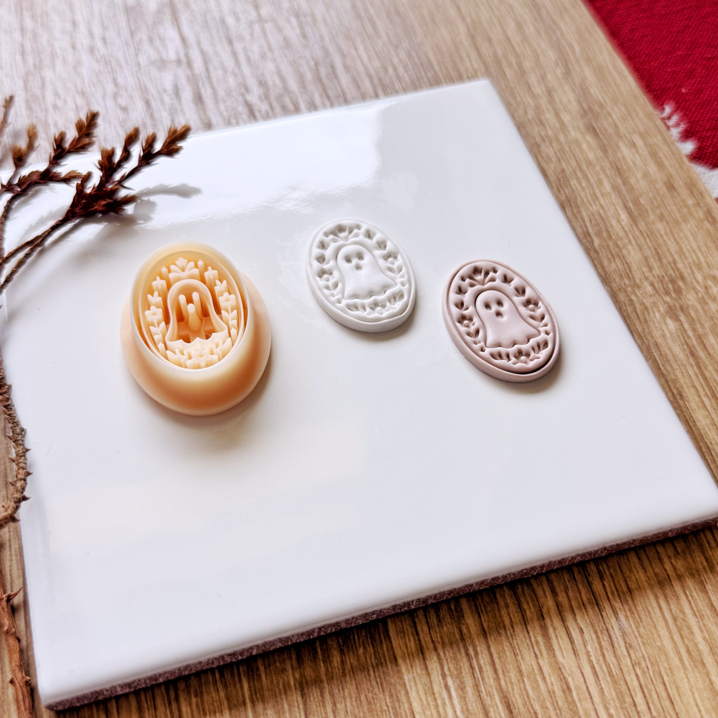 Ghost Cameo Clay Cutter