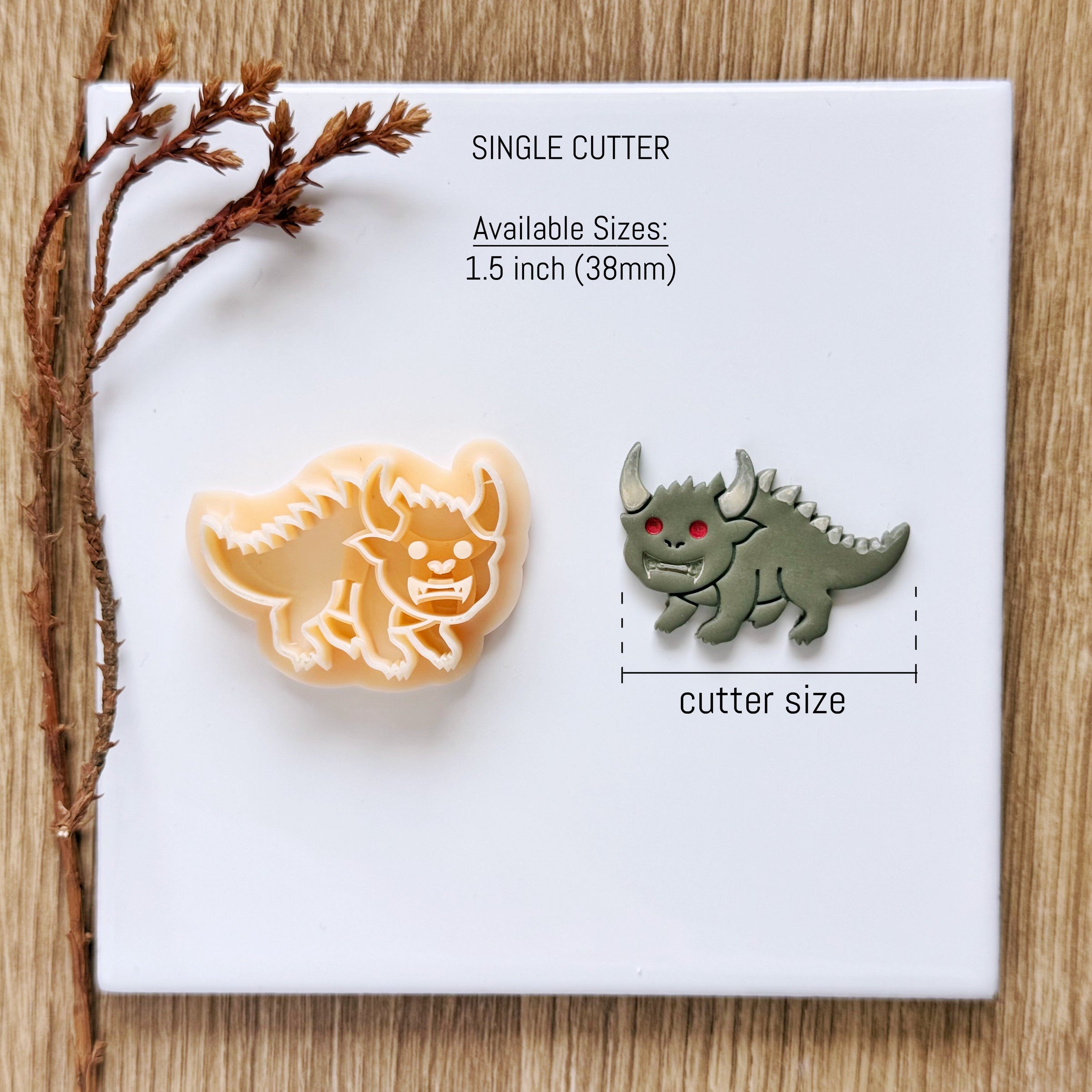 Hodag Cryptid Clay Cutter