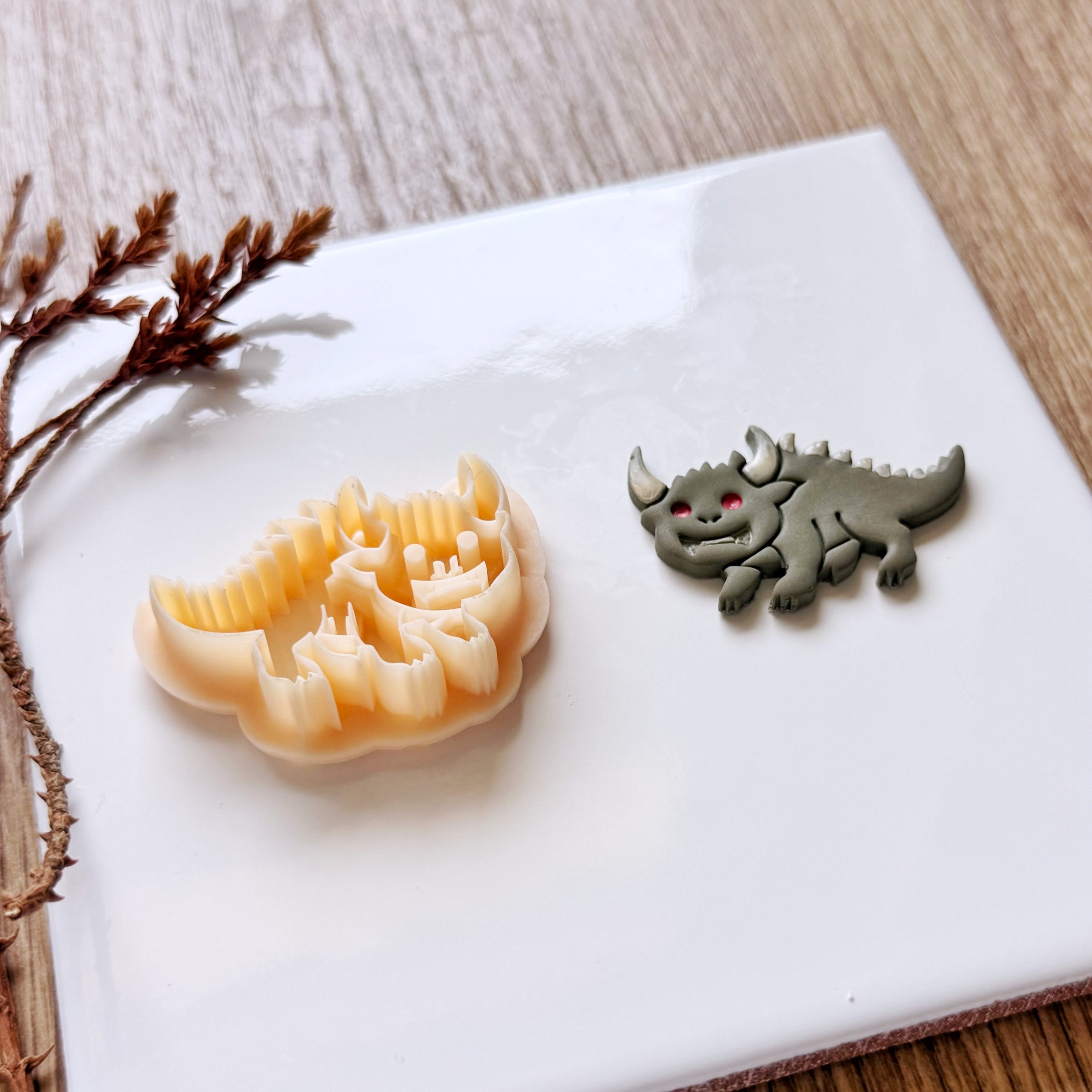 Hodag Cryptid Clay Cutter