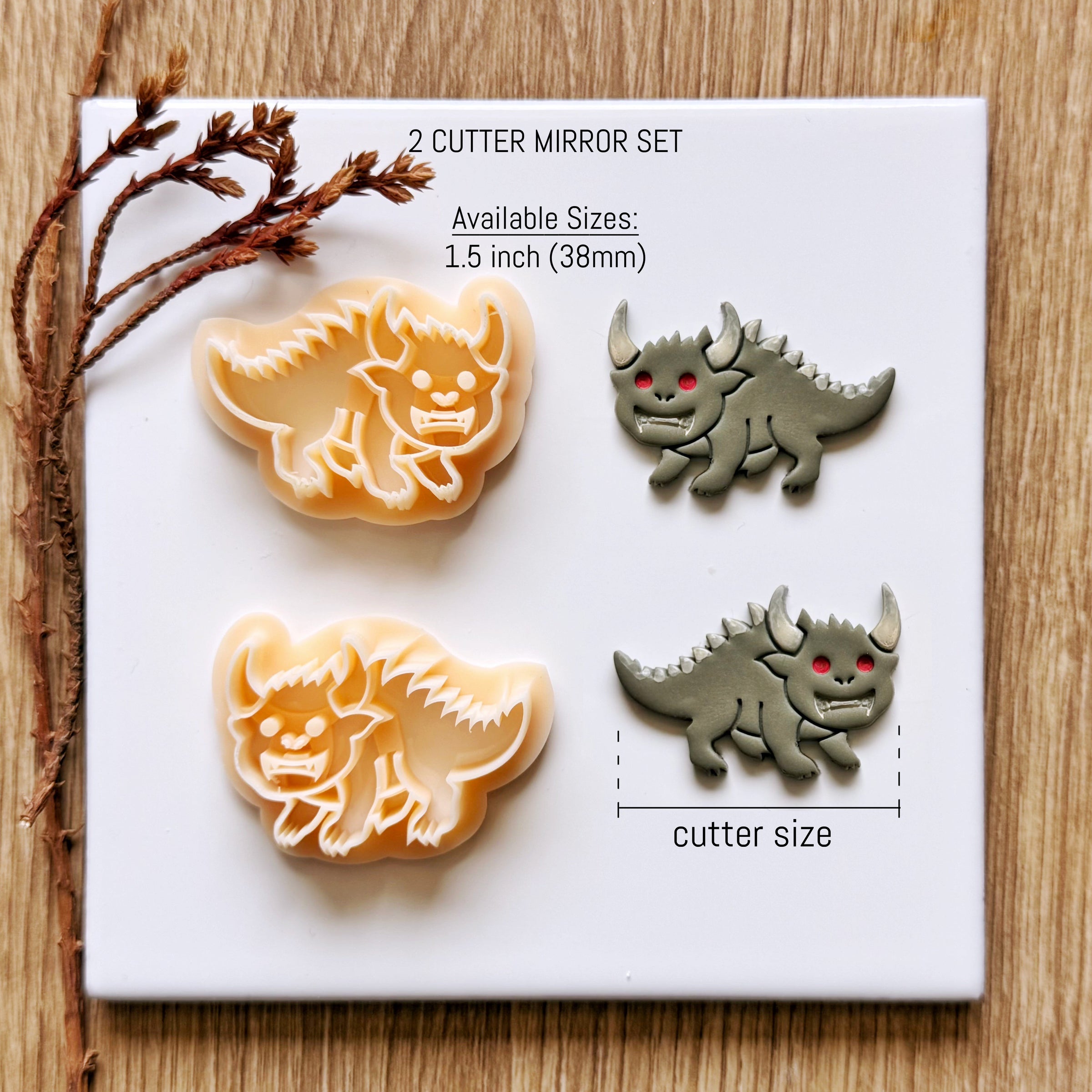Hodag Cryptid Clay Cutter