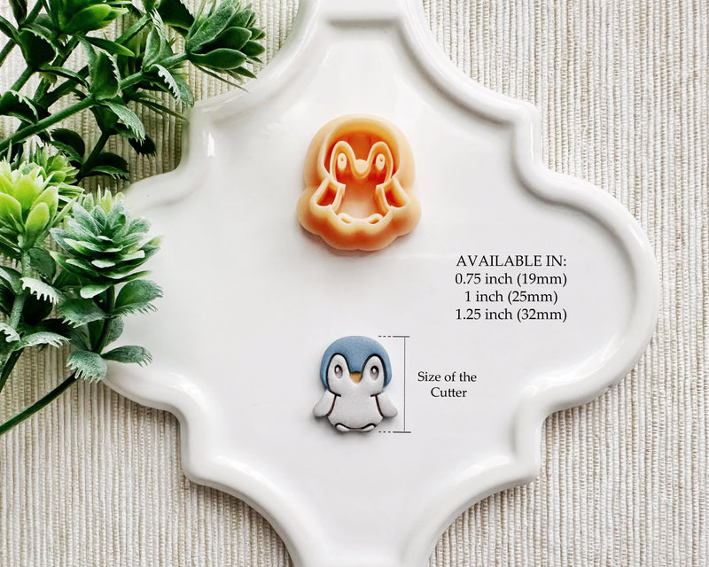 Penguin Christmas Clay Cutter / October Launch