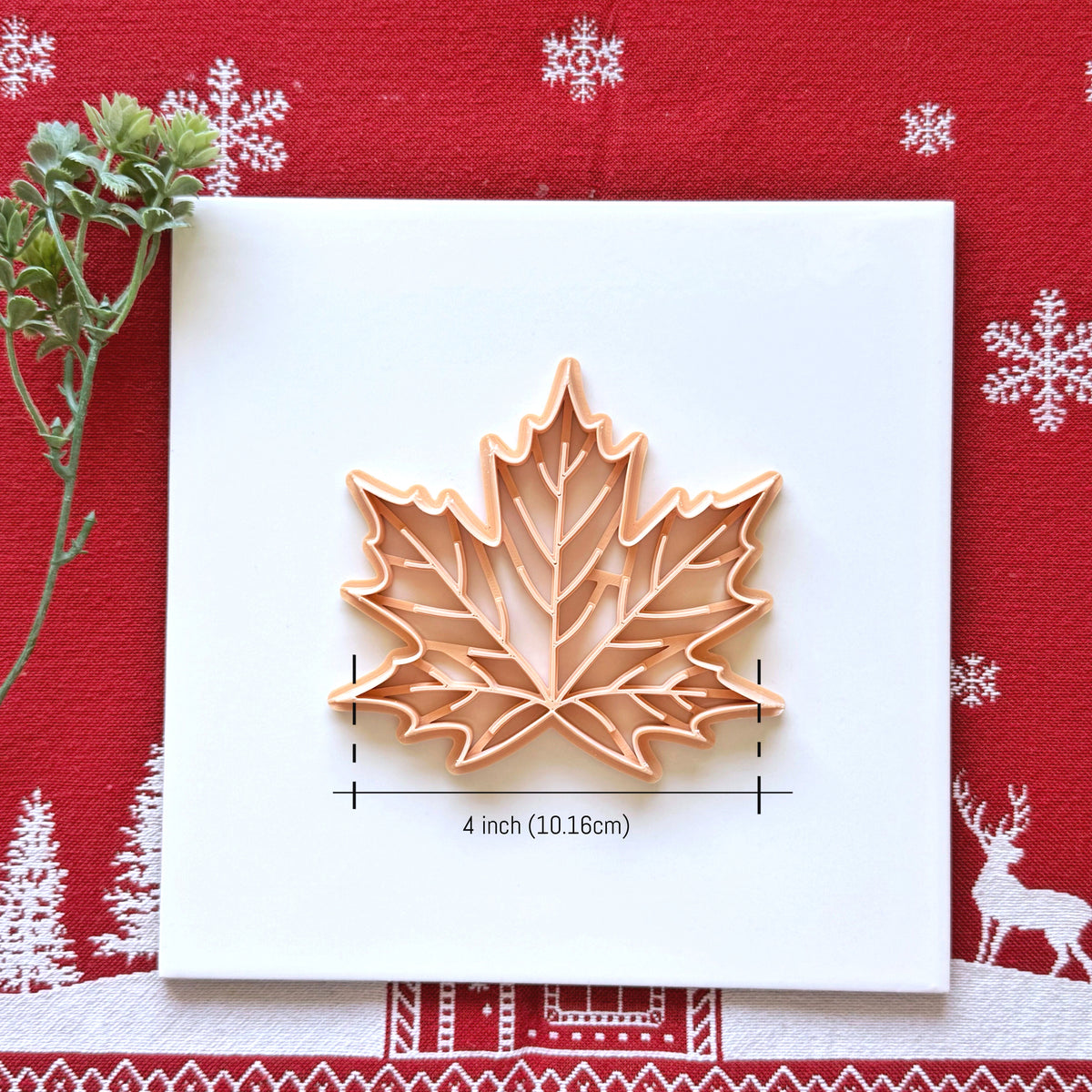 Autumn Maple Leaf Trinket Dish Cutter