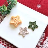 Star Snowflake Polymer Clay Cutter