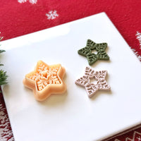 Star Snowflake Polymer Clay Cutter