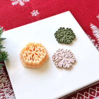 Floral Snowflake Polymer Clay Cutter