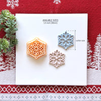 Lace Snowflake Polymer Clay Cutter