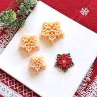 Poinsettia Polymer Clay Cutter Set