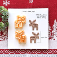 Nordic Moose Polymer Clay Cutter