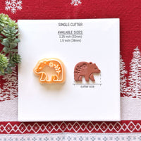 Nordic Bear Polymer Clay Cutter