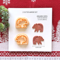 Nordic Bear Polymer Clay Cutter