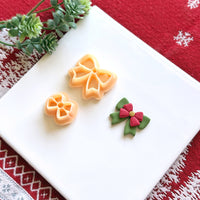 Holiday Ribbon Bow Polymer Clay Cutter Set