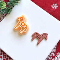 Dala Horse Polymer Clay Cutter