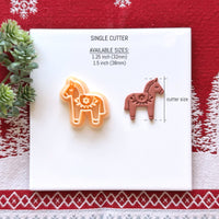 Dala Horse Polymer Clay Cutter