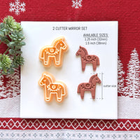 Dala Horse Polymer Clay Cutter