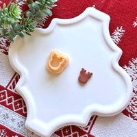 Reindeer Head Polymer Clay Cutter