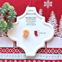 Holiday Stocking Polymer Clay Cutter