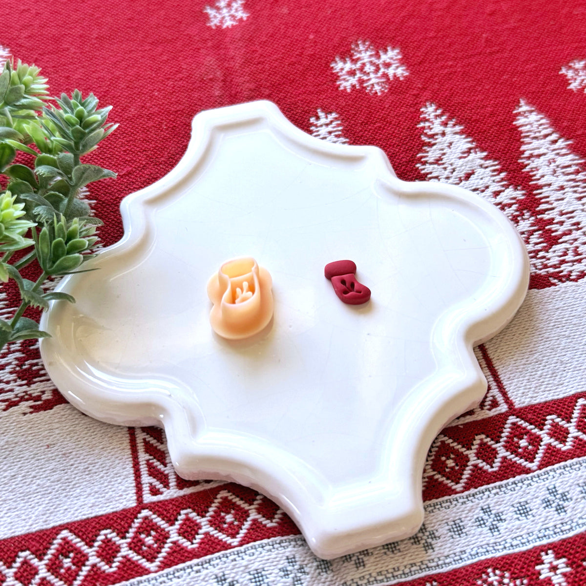 Holiday Stocking Polymer Clay Cutter