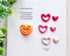 Heart Donut Clay Cutter / Valentine's Day 2024