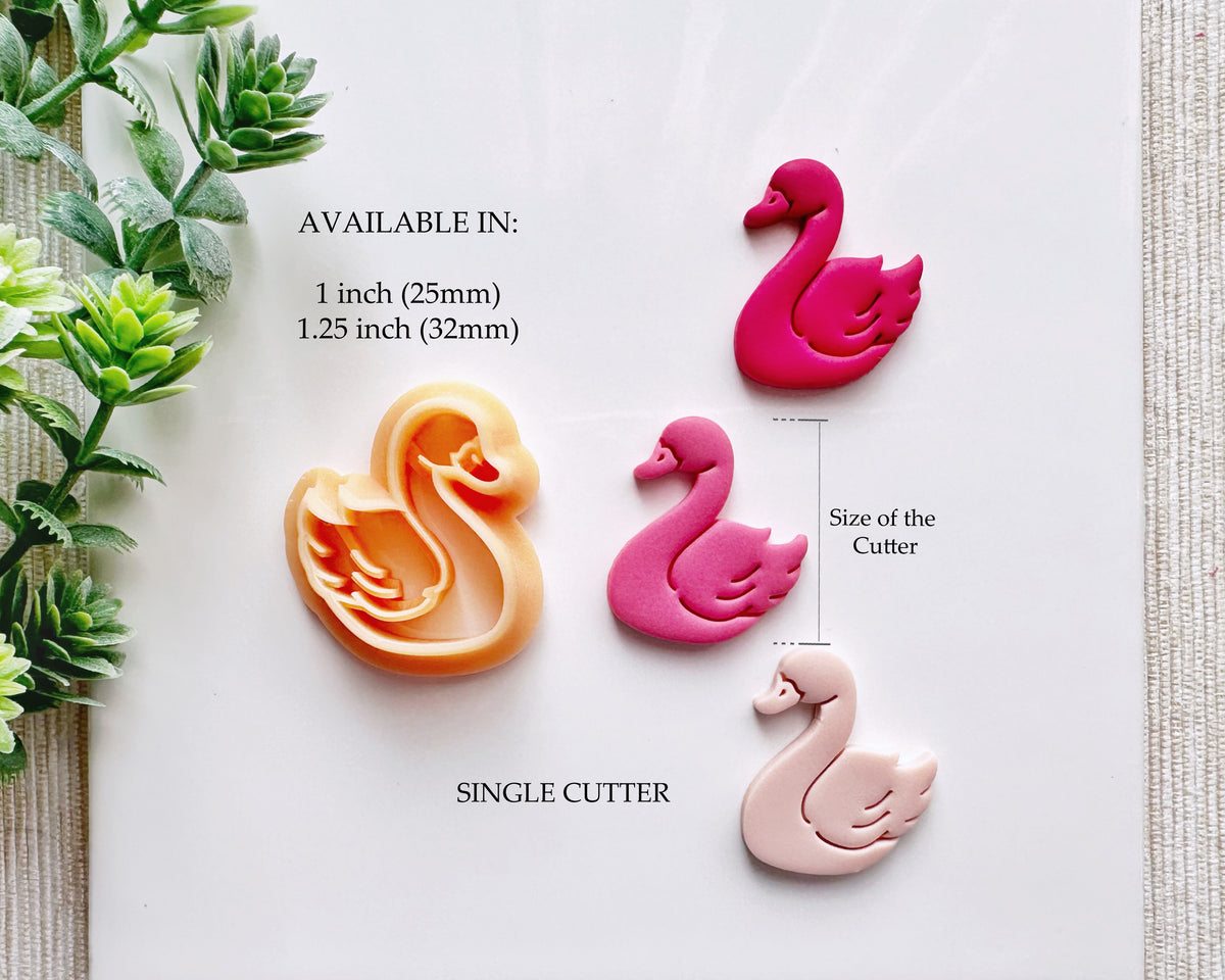 Swan Clay Cutter / Valentine's Day 2024