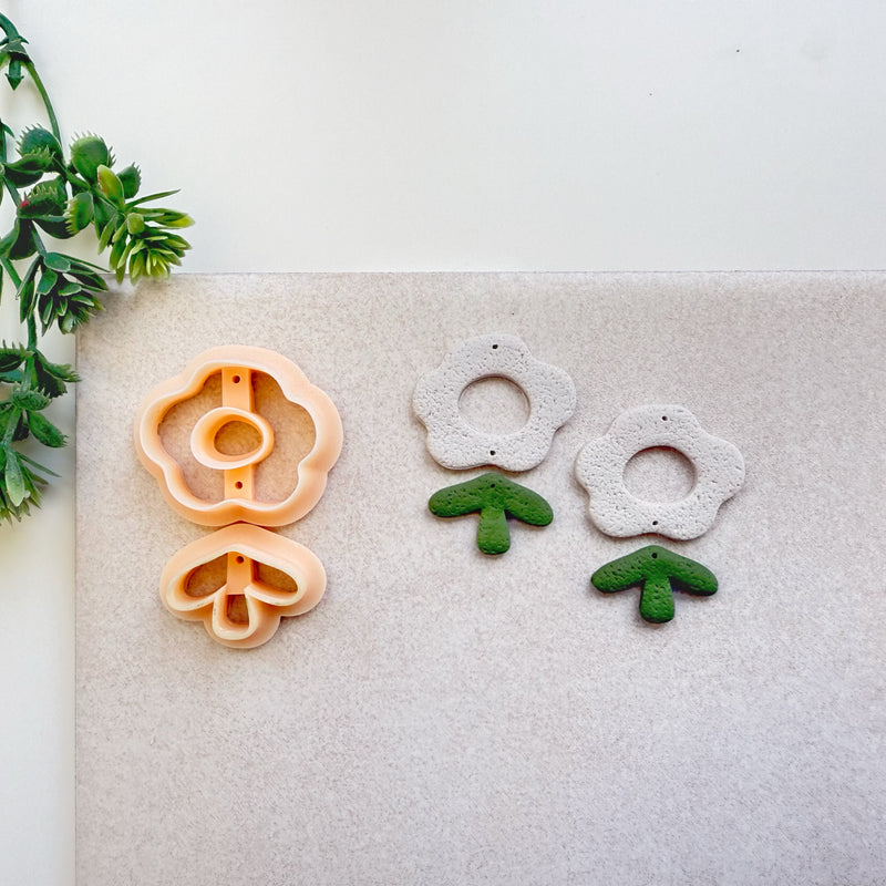 Bloom & Stem Clay Cutter Set with Drill Guides – Everyday Dangles