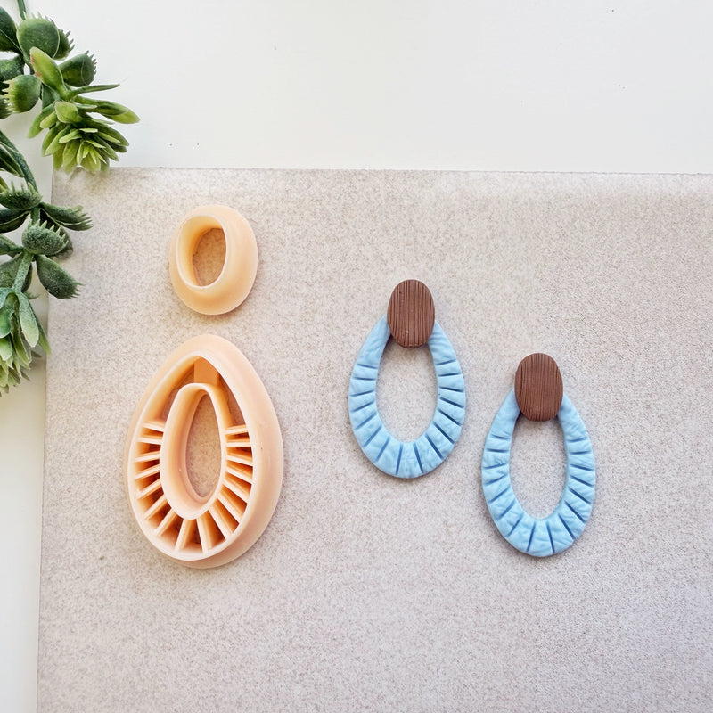 Pleated Drop Cutter Set – Everyday Dangles