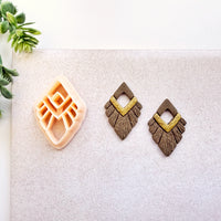 Macrame Crest Cutout Clay Cutter – Everyday Dangles
