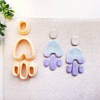 Trio Drop Clay Cutter Set – Everyday Dangles