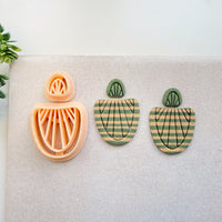 Sunburst Fan Clay Cutter Set – Everyday Dangles