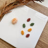 Oak Leaf Clay Cutter | Fall 2025 Earring Tool with Stud Size Option | 4 Sizes