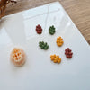 Oak Leaf Clay Cutter | Fall 2025 Earring Tool with Stud Size Option | 4 Sizes