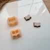 Open Book Clay Cutter Set | 2 Piece Fall & Back to School Earring Tool | 4 Sizes