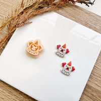 Creepy Clown Face Clay Cutter | Fall & Halloween 2025 Earring Tool