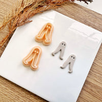Fresno Nightcrawler Clay Cutter | Cryptid Earring Tool | Fall & Halloween 2025 | Optional Mirror