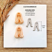 Fresno Nightcrawler Clay Cutter | Cryptid Earring Tool | Fall & Halloween 2025 | Optional Mirror