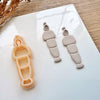 Pocong Clay Cutter – 2 Inch Ghost Earring Polymer Clay Tool