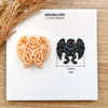 Mothman Clay Cutter | Cryptid Earring Tool | Fall Halloween 2025 | Single Size