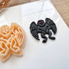 Mothman Clay Cutter | Cryptid Earring Tool | Fall Halloween 2025 | Single Size