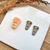 EMF Reader Clay Cutter | Paranormal Earring Tool | Halloween 2025 | 3 Sizes