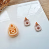 Candle Jar Clay Cutter | Heart Candle Fall & Halloween 2025 Earring Tool