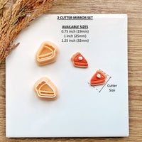 Pumpkin Pie Slice Clay Cutter | Fall & Halloween 2025 Earring Tool