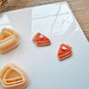 Pumpkin Pie Slice Clay Cutter | Fall & Halloween 2025 Earring Tool