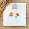Pumpkin Pie Slice Clay Cutter | Fall & Halloween 2025 Earring Tool