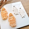 Spooky Ghost Clay Cutter | 2 Inch Polymer Clay Earring Tool | Halloween 2025 Ghost Design | Optional Mirror