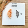 Bat Wing Clay Cutter | 1.75 inch Earring Cutter | Optional Mirror | Gothic Halloween Earring Tool | Fall Halloween 2025