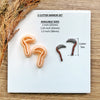 Scythe Clay Cutter | Halloween 2025 Grim Earring Tool | Optional Mirror | 3 Sizes